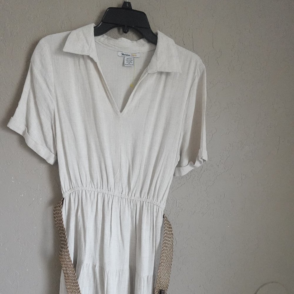 ''Marrison Olivia Beige medium dress ''.
